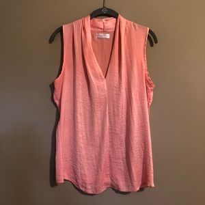 Renee C.  flowy v-neck tank